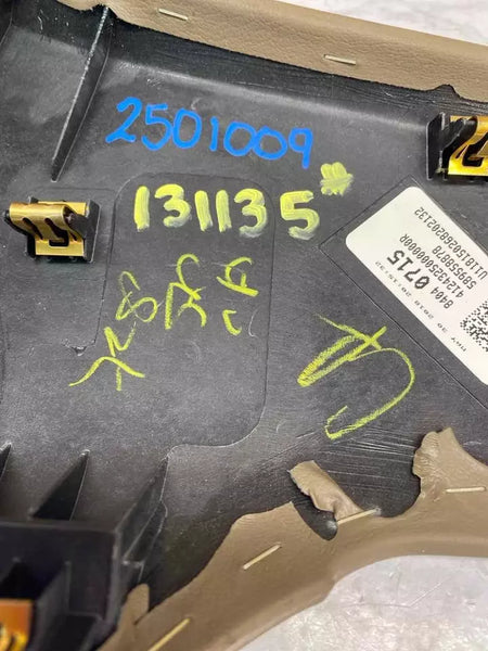 2015 16 17 18 19 20 GMC YUKON PANEL DE MOLDURA DEL TABLERO INFERIOR LADO DERECHO MARRÓN OEM 84040715