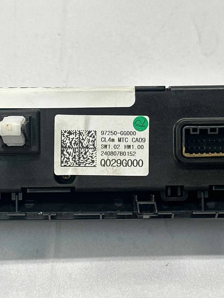 2025 KIA K4 CLIMATE CONTROL HVAC AC HEATER PANEL ASSEMBLY OEM 97250GG000