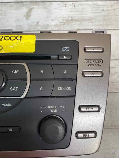 Mazda 6 Radio am fm 2009 radio tunner & receiver no navigation OEM GS3L669R0D