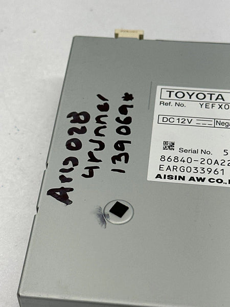 2021 2022 TOYOTA 4RUNNER RADIO AM FM STELLITE RECEIVER US MARKET OEM 8684035012