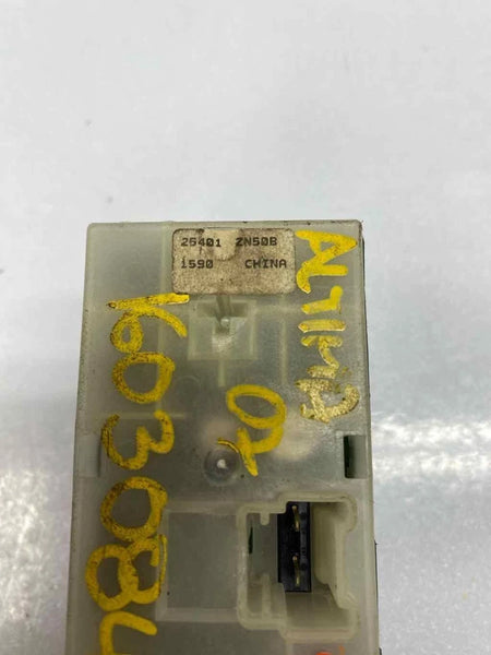 2007 TO 2012 NISSAN ALTIMA MASTER SWITCH FRONT DRIVER SIDE SEDAN OEM 25401ZN50B