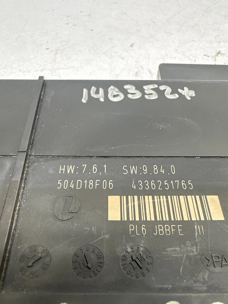 2012 TO 2019 BMW 650I POWER CONTROL MODULE AUXILIAR BATTERY CHARGE OEM 61359299947
