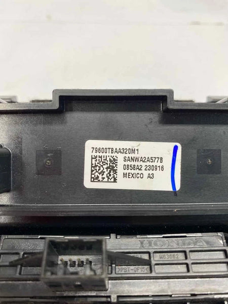 2016 TO 2021 HONDA CIVIC CLIMATE CONTROL HVAC AC BUILT US MARKET OEM 79600TBAA32