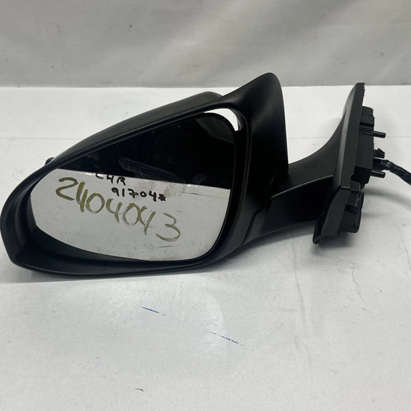2018 TO 2022 TOYOTA CHR DOOR MIRROR LEFT SIDE ASSY OEM 87940F4040 HEATED NO COVER