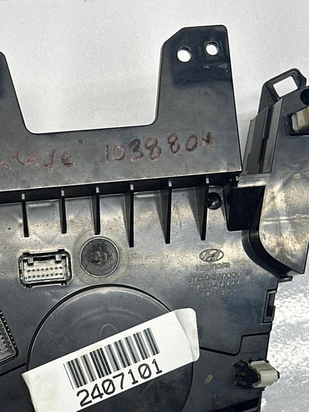 2018 HYUNDAI SANTA FE CLIMATE CONTROL AUTO PANEL SWB SPORT ASSY OEM 972504ZEA0