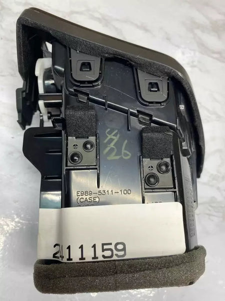 17 18 19 20 21 22 NISSAN ROGUE SPORT VENTILACIÓN DE AIRE ACONDICIONADO HVAC VENTILACIÓN DE CALEFACCIÓN TABLERO LADO IZQUIERDO OEM 687614BA0A