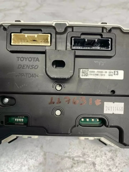 2020 TOYOTA COROLLA INSTRUMENT CLUSTER SPEEDOMETER SEDAN ASSEMBLY OEM 83800FE030
