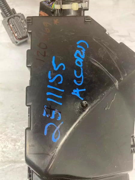 2018 TO 2020 HONDA ACCORD ENGINE FUSE BOX TURBO 1.5L AT ASSY OEM 32200TVAA50
