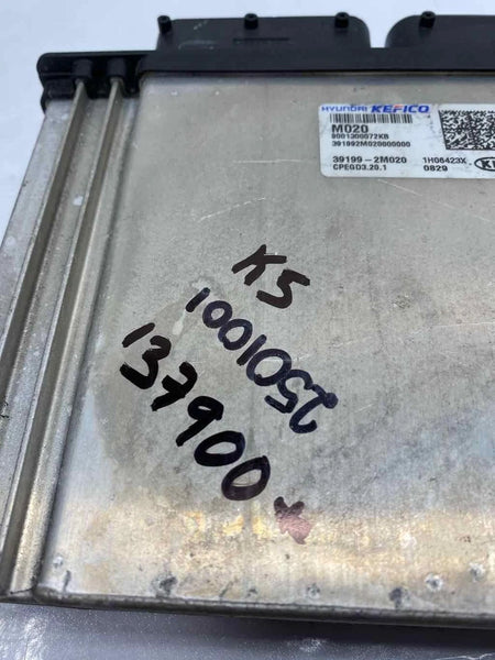 2021 KIA K5 ENGINE CONTROL UNIT CONTROL MODULE ECM ECU 1.6L ASSY OEM 391992M020
