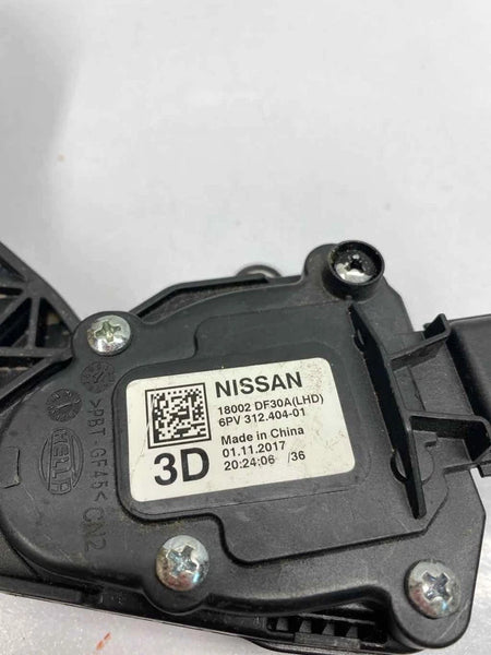 2018 NISSAN ROGUE SPORT ACCELERATOR PEDAL 2.0L PEDAL ASSEMBLY OEM 18002DF30A