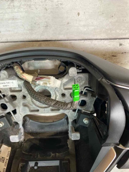 Volante Honda Accord 2018 a 2022 couro preto assy OEM 78501TVAA10ZA