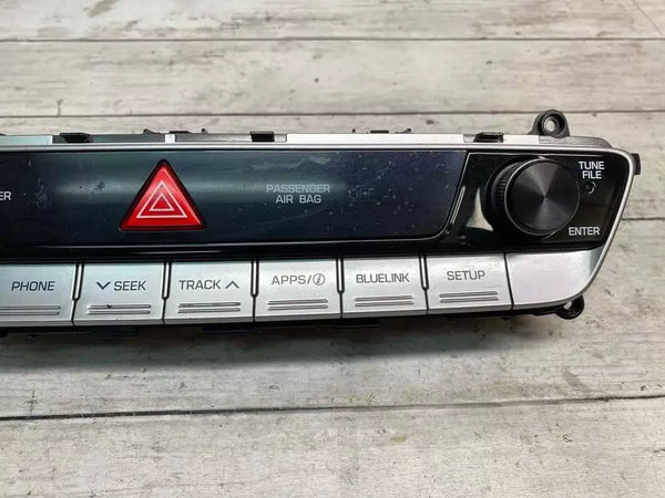 Hyundai Sonata radio am fm 18 to 19 radio control panel us built OEM 94510C2AA0
