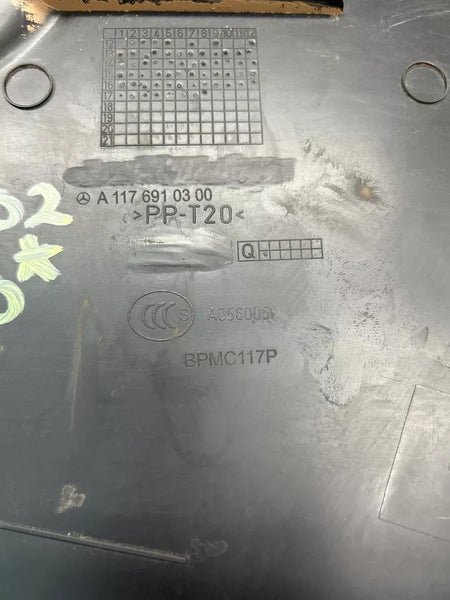 16 17 18 19 MERCEDES CLA250 CINTO DE SEGURANÇA B-PILLAR B-PILLAR ACABAMENTO PRETO OEM 181176910300
