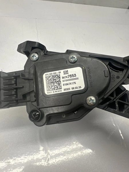 2021 CHEVROLET COLORADO ACCELERATOR PEDAL PEDAL ASSEMBLY OEM 84747653