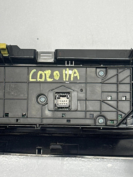 14 TO 16 TOYOTA COROLLA CLIMATE CONTROL AUTO HVAC MANUAL PANEL 5590002500 OEM