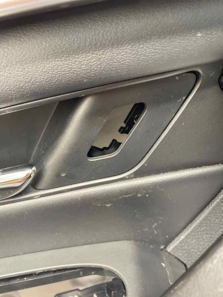 2024 MAZDA CX-90 DOOR PANEL TRIM FRONT LEFT SIDE BLACK LEATHER OEM KSR568450K