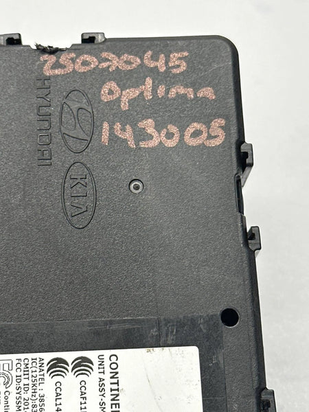 2019 2020 KIA OPTIMA KEYLESS ENTRY CONTROL MODULE OEM 95480D5200 US BUILT MARKET