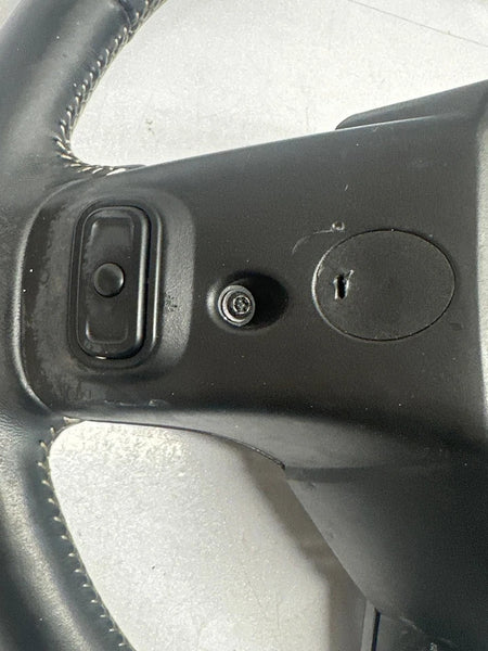 2017 2018 NISSAN ROGUE SPORT STEERING WHEEL BLACK ASSEMBLY OEM 484306MA4A