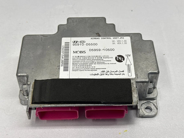 2019 2020 KIA OPTIMA OCCUPANT DETECTION CONTROL MODULE UNIT ASSY OEM 95910D5500