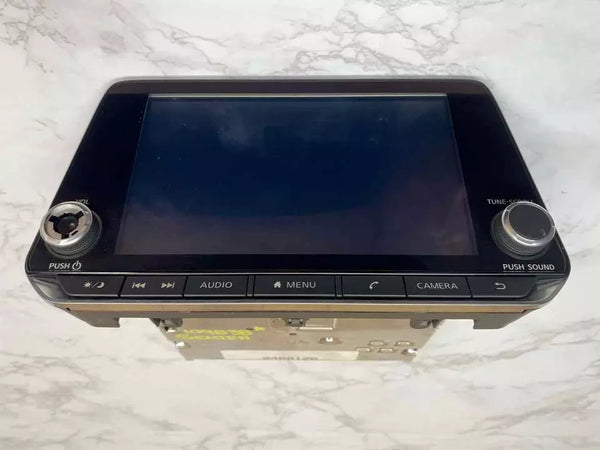 20 21 22 NISSAN SENTRA RADIO AM FM RECEPTOR CON NAVEGACIÓN ASSY OEM 2591A6LB0A