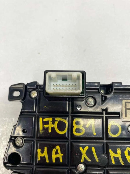 2009 TO 2014 NISSAN MAXIMA RADIO AM FM SCREEN CONTROL PANEL ASSY OEM 283959N00A