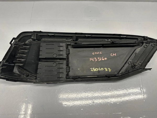 2018 HONDA CIVIC FOG DRIVING LAMP BEZEL FOG LIGHT FRONT LEFT SIDE OEM 71108