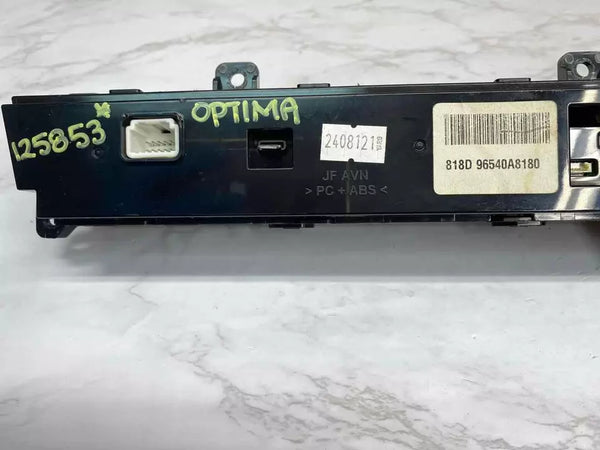 16 17 18 19 KIA OPTIMA RÁDIO AM FM RÁDIO PAINEL DE CONTROLE DO PAINEL OEM 96540A8180