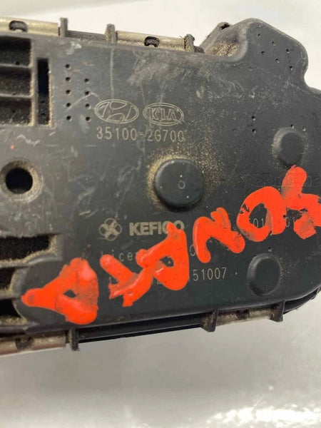 2011 TO 2014 HYUNDAI SONATA THROTTLE BODY VALVE ASSY OEM 2.4L VIN C 351002G700
