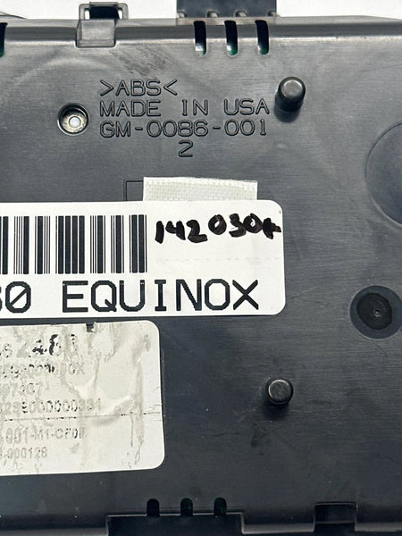 2019 CHEVY EQUINOX INSTRUMENT CLUSTER SPEEDOMETER 84562488 MPH 90000 MILES 1.5L
