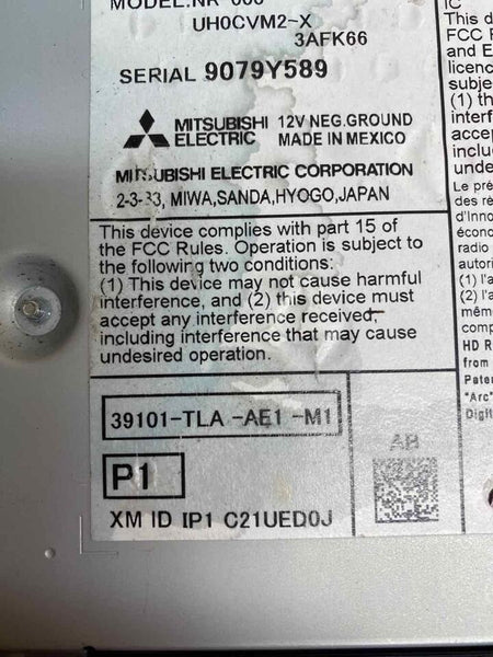 RADIO AM FM CRV 2018 2022 HONDA RADIO RECEIVER US MARKET EX OEM ASSY 39101TLAAE1