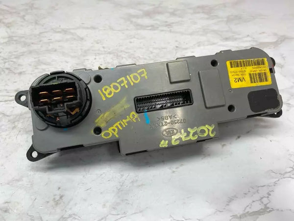 2011 12 13 KIA OPTIMA CONTROL DE CLIMATIZACIÓN AL PANEL DE AIRE ACONDICIONADO HVAC MANUAL LX OEM 972502T510