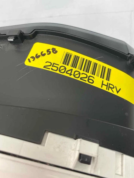 2019 TO 2022 HONDA HRV INSTRUMENT CLUSTER SPEEDOMETER MPH EX FWD ASSY OEM 78100THWA11