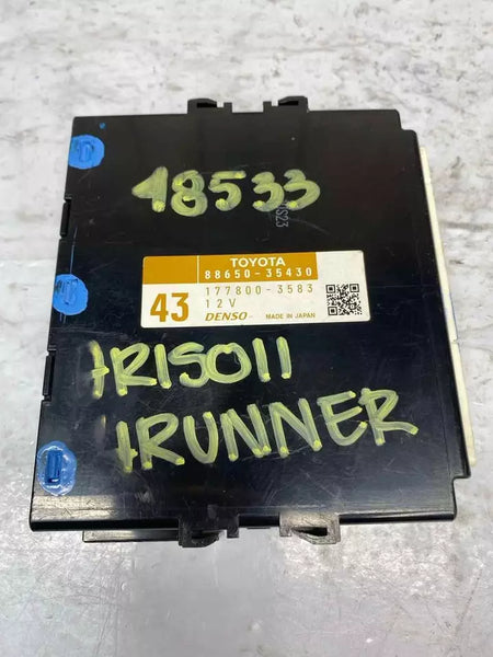 2014 TO 2019 TOYOTA 4RUNNER CLIMATE CONTROL HVAC AC MODULE ASSY OEM 8865035430