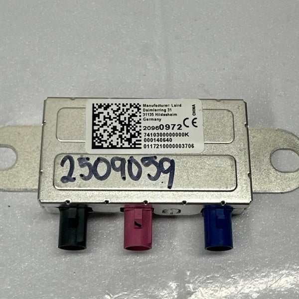 2018 CHEVROLET TRAVERSE ANTENNA AMPLIFIER CONTROL MODULE UNIT ASSY OEM 23507431