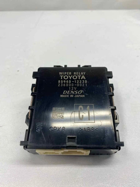 2020 TOYOTA COROLLA WIPER RELAY CONTROL MODULE UNIT ASSEMBLY OEM 8594012230