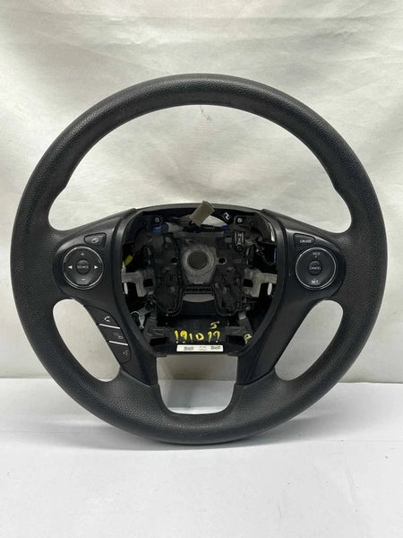 2013 TO 2017 HONDA ACCORD STEERING WHEEL COUPE & SEDAN NO LEATHER OEM 78501T2AU41ZA