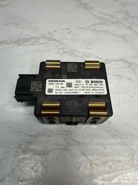 2019 TO 2022 HONDA INSIGHT CRUISE CONTROL DISTANCE SENSOR RADAR OEM 36801TXMA07