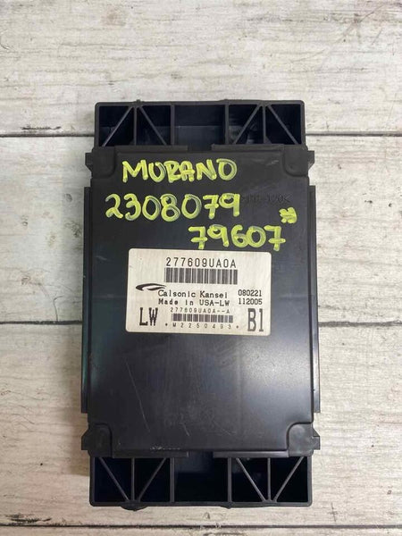 Nissan Murano climate control module 21 hvac ac temperature unit OEM 277609UA0A