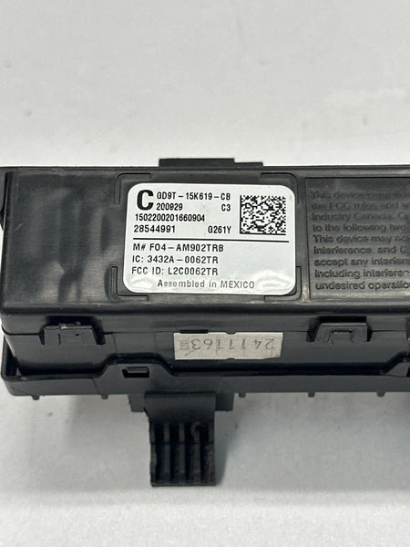 2020 FORD MUSTANG KEYLESS ENTRY RECEIVER REMOTE ANTENNA UNIT ASSY OEM GD9T15K619CB