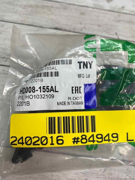 Honda Civic front bumper bracket spacer 16 21 left side brand new H01032109