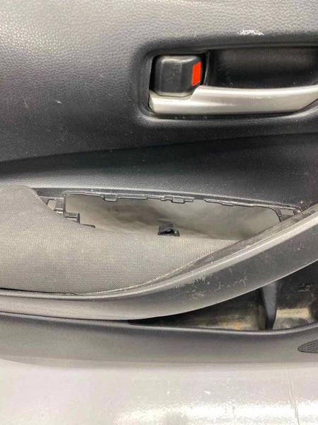 2017 TO 2019 TOYOTA COROLLA DOOR PANEL TRIM FRONT LEFT SIDE OEM 67612X1709 BLACK SEDAN