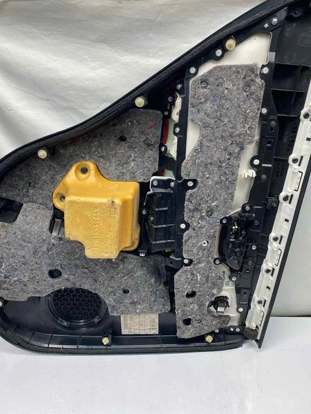 2021 LEXUS NX300 DOOR PANEL TRIM REAR RIGHT SIDE ASSY OEM 74650X1B01 BLACK/RED