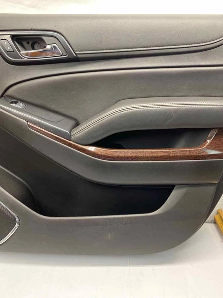 2015 TO 2020 GMC YUKON DOOR PANEL TRIM FRONT RIGHT SIDE ASSY OEM 84104171 BLACK