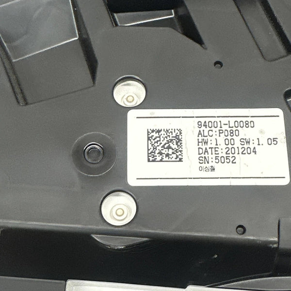 2020 2021 HYUNDAI SONATA INSTRUMENT CLUSTER SPEEDOMETER US MODEL OEM 94001L0080