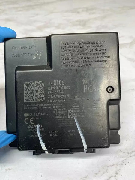 Módulo de control de bloqueo antirrobo para GMC Terrain 2018-2019 con llave, OEM 13510106