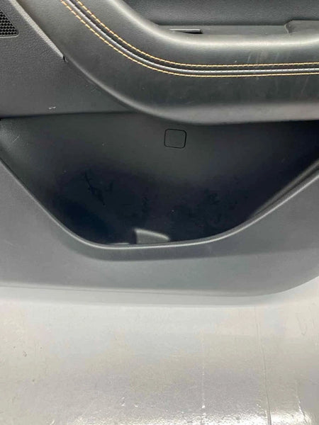 2024 MAZDA CX-90 DOOR PANEL TRIM FRONT RIGHT SIDE BLACK LEATHER OEM KSR568420K