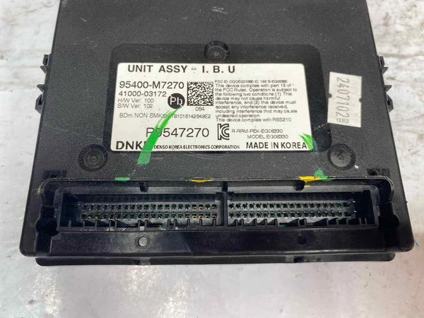 2019 2020 KIA FORTE BODY CONTROL MODULE BCM CONTROL UNIT ASSY OEM 2195400M7270