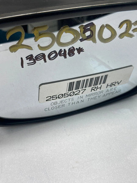 2016 TO 2021 HONDA HRV DOOR MIRROR RIGHT SIDE ASSY OEM 76208T7W305 NH-731P BLACK