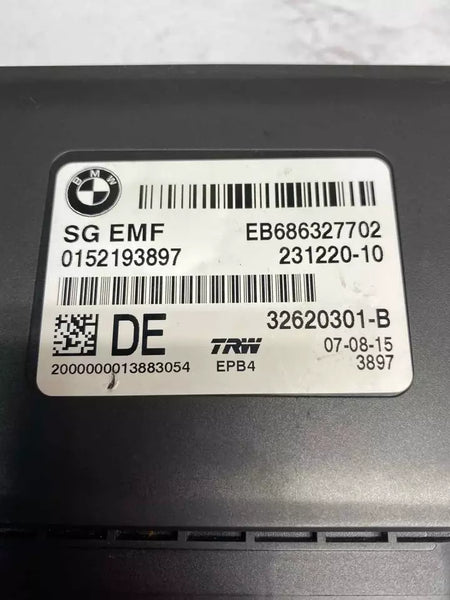 BMW 640I 12 a 19 FRENO DE ESTACIONAMIENTO MÓDULO DE CONTROL DEL FRENO DE ESTACIONAMIENTO CONJUNTO OEM 32620301