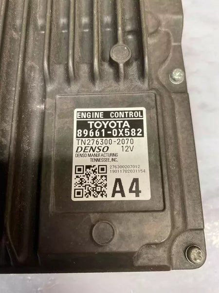 Unidad de control del motor Toyota Camry 2019 (ECU, ECM, 2.5L), OEM 896610X582, enchufe roto